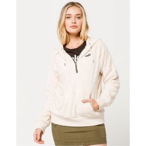 Volcom Snugz N Hugz Cream Hoodie ▫️⚜️🤍